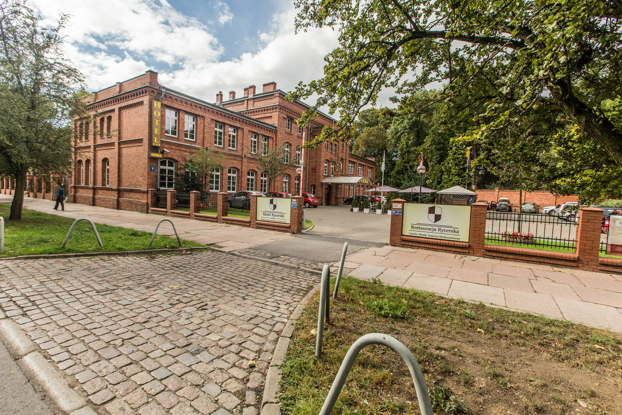 Hotel Rycerski Szczecin Exterior foto